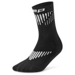 CEP - Core Run Merino Mid Cut 3.0 - Kompressionssocken  V schwarz