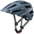CRATONI MTB - Fahrradhelm AllTrack grau matt, Größe 54-58cm in Grau