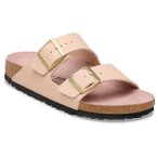 Birkenstock - Women's Arizona BS Birko-Flor Triples - Sandalen 41 - Narrow beige