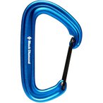 Black Diamond LiteWire Schnappkarabiner, blue