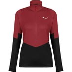 SALEWA Damen Shirt PUEZ PL W HZ FLEECE, Größe 44 in Rot