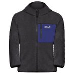 Jack Wolfskin - Kid's Ice Curl Hood Jacket - Fleecejacke Gr 116 grau