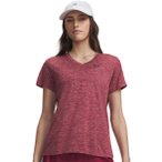 Under Armour Tech Twist Damen T-Shirt ( Dunkelrot M Größe,)