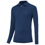 Löffler - Midlayer Evo Turtle Transtex - Fleecepullover Gr 46 blau