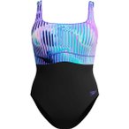 Speedo Shaping Contour Eclipse Damen Badeanzug ( Dunkelblau 38 Größe,)