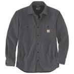 Carhartt - Canvas Fleece-Lined Shirt Jacket - Hemd Gr XL grau