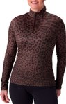Spyder - Fleece mit halbem Reißverschluss - Vivid 1/2 Zip W Leopard für Damen 