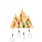 YY Vertical Mountain Schlüsselhalterung  Reise-Accessoires mapple wood Größe 
