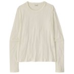 Patagonia - Women's L/S Rib Knit Top - Longsleeve Gr S beige
