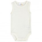 Joha - Kid's Body without Sleeves - Merinounterwäsche Gr 50 weiß