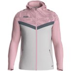 JAKO Kinder Kapuzensweat Kapuzenjacke Iconic, Größe 128 in Rot