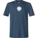 Super.Natural Tulips  Kinder  T-Shirts blau Größe 128 Trekking  Hautfreundlich