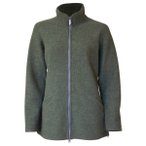 Ivanhoe of Sweden - Women's Bodal Long Seasonal - Wolljacke Gr 40 grau/oliv