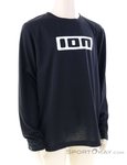 ION Bike Logo DR Kinder Bikeshirt langarm-Schwarz-140