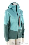 Ortovox Mesola Damen Tourenjacke-Türkis-L