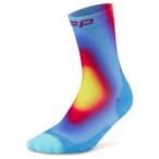CEP - Women's Run Edt. Gradient Socks 5.0 Mid Cut - Laufsocken  II blau