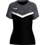 JAKO Damen Shirt T-Shirt Iconic, Größe 38 in Schwarz