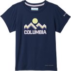 Columbia Kinder Tech Trail Utility Graphic T-Shirt (Größe 132, blau)