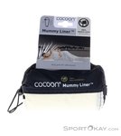 Cocoon Mummy Liner Baumwoll Schlafsack-Weiss-One Size