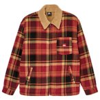 Quiksilver - DNA Sherpa Harrington Jacket - Freizeitjacke Gr XL rot