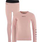 Craft Core Warm Baselayer Set Kinder  Skiunterwäsche rosa Größe 158 Skifahren