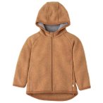 disana - Kid's Walk-Jacke Zipp - Wolljacke Gr 74/80 orange
