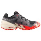 Salomon - Speedcross 6 - Trailrunningschuhe 46 2/3 - Regular schwarz/ almond mil