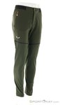 Salewa Pedroc 3 Durastretch 2-in-1 Herren Outdoorhose-Oliv-Dunkelgrün-XL