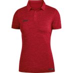 JAKO Damen Polo Premium Basics, Größe 36 in Rot