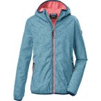 KILLTEC Kinder Funktionsjacke KOS 163 GRLS JCKT, Größe 116 in Blau