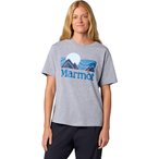 Marmot Coastal  Damen  T-Shirts grau Größe L Lifestyle  Elastisch