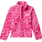 Columbia Helvetia II Printed Half Snap  Kinder  Pullover pink Größe 132 Campin