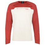 Endura - MT500 Burner Trikot Langarm - Radtrikot Gr L weiß/rot