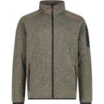 CMP Strick Fleece  Herren  Fleecejacke oliv Größe 4XL Trekking  Atmungsaktiv