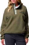 Columbia - Fleece mit halbgeknöpftem Stehkragen - Helvetia II Cropped Half Snap