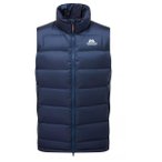 Mountain Equipment - Lightline Vest - Daunenweste Gr L blau