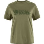 Fjällräven Lush Logo  Damen  T-Shirts oliv Größe S Trekking  Atmungsaktiv