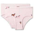 Sanetta - Kid's DP Hipslip 336990+336992 - Unterhose Gr 116 rosa/weiß