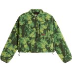 The North Face Damen Extreme Pile 2 Print Jacke (Größe S, gruen)