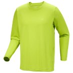 Arc'teryx - Cormac Crew L/S - Laufshirt Gr M grün