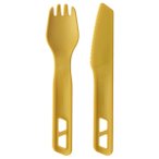 Sea to Summit - Passage Cutlery Set (2 Piece) - Besteck-Set Gr 2 Pieces gelb/bei