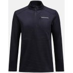PEAK PERFORMANCE Herren Sweatshirt M Trail Polartec Half Zip-BLACK, Größe L in