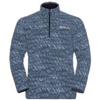 Jack Wolfskin Big Sky Half Zip  Herren  Longsleeves blau Größe S Trekking Atmu