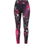 KRIMSON KLOVER Baselayer-Legging Graffiti Girls Legging, Größe L in Weiß