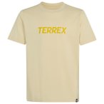 adidas Terrex - Kid's MT Logo Tee - T-Shirt Gr 128 beige