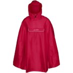 VAUDE Valdipino Poncho, Größe XL in Rot