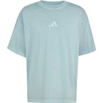 adidas M All SZN Washed Tee Herren T-Shirt ( Grün M)