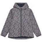 Color Kids - Kid's Softshell AOP - Softshelljacke Gr 128 grau