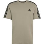 adidas Essentials 3-Stripes Herren T-Shirt ( Khaki L)