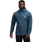 Black Diamond Strataline Stretch Shell  Herren  Regenjacke blau Größe XL   Win